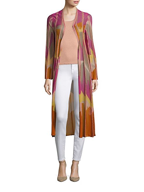 M Missoni - Geometric Intarsia Cardigan