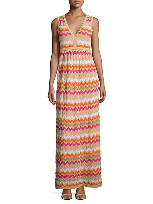 M Missoni - Ombre Zigzag Gown