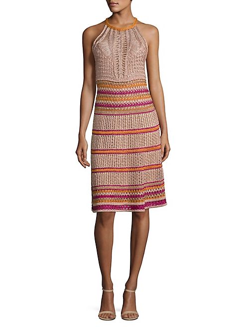 M Missoni - Lurex Crochet Dress