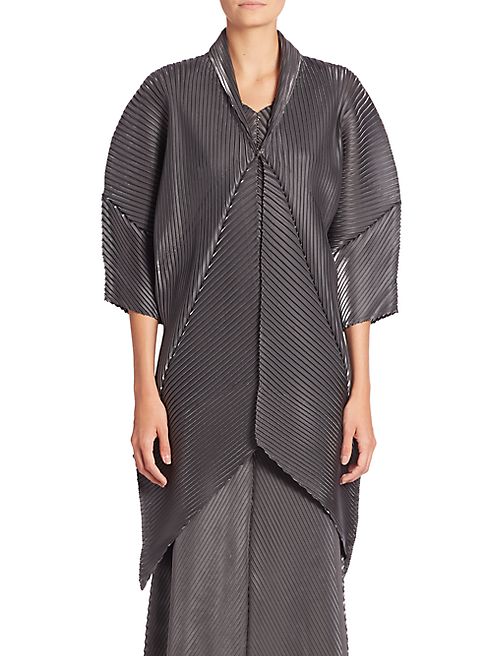 Issey Miyake - Venus Pleated Long Bolero