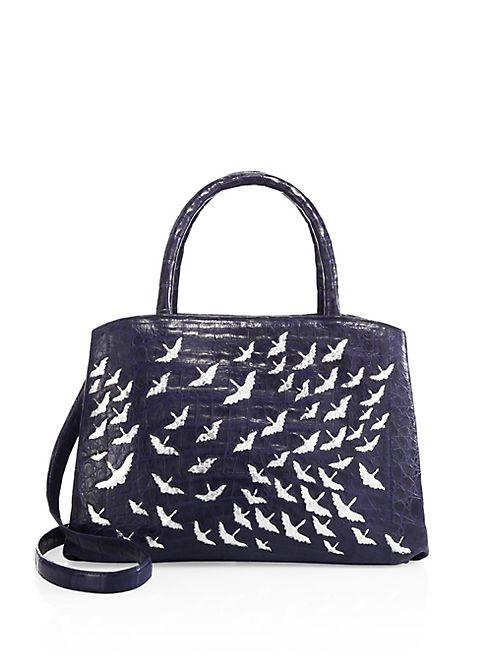 Nancy Gonzalez - Crane Crocodile & Python Tote