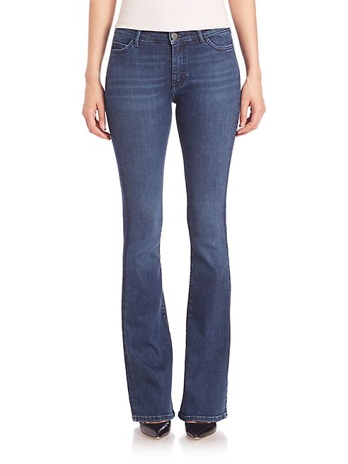 M.i.h Jeans - Marrakesh High-Rise Slim Kick Flare Jeans