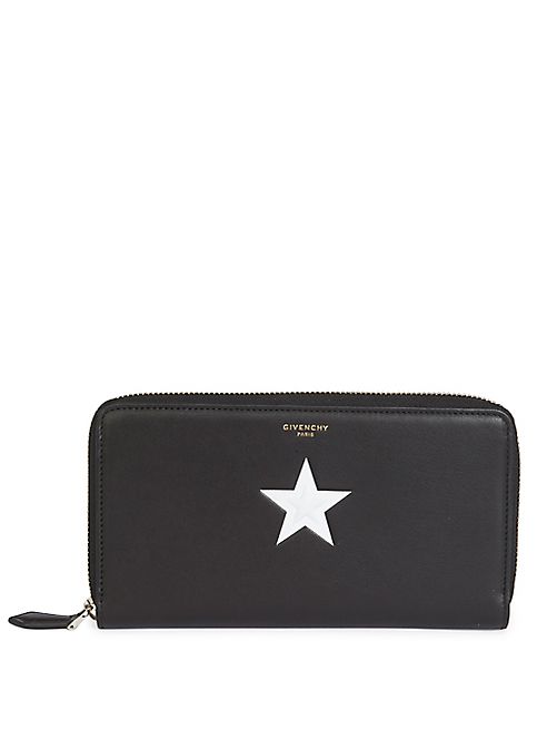 Givenchy - Calf Leather Long-Zip Wallet