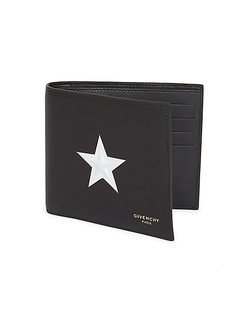 Givenchy - Star Print Leather Wallet