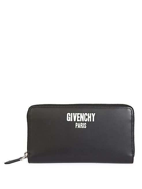 Givenchy - Calf Leather Zip-Top Wallet