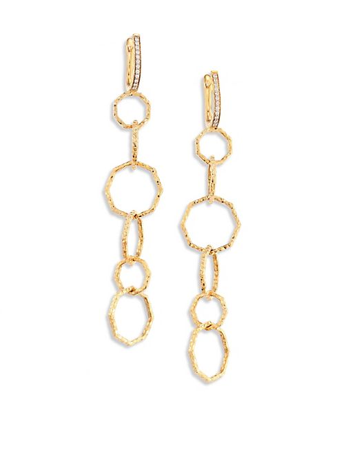 Phillips House - Hero Diamond & 14K Yellow Gold Pick-Me-Up Earrings