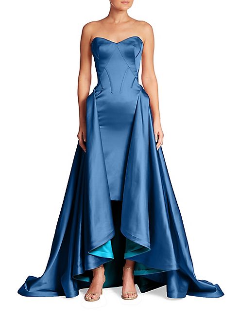 Zac Posen - Strapless Hi-Lo Gown