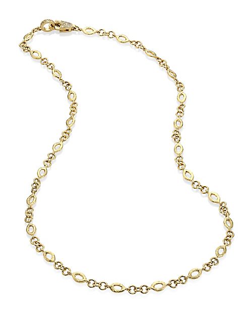 Jordan Alexander - Diamond & 18K Yellow Gold Marquis Chain Necklace