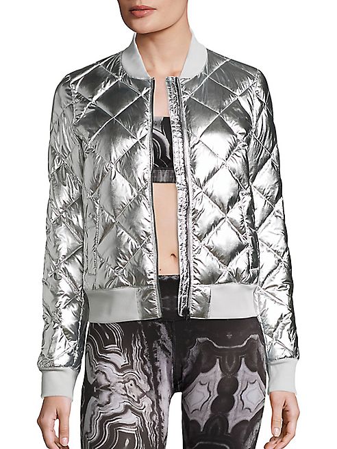 Alo Yoga - Idol Quilted Bomber Jacket