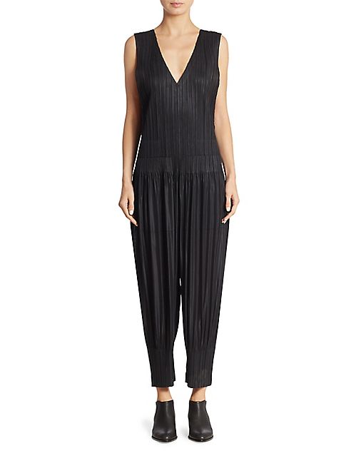 Pleats Please Issey Miyake - Fluffy Basic Jumpsuit