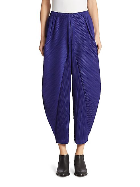 Pleats Please Issey Miyake - Wide Leg Bounce Pants