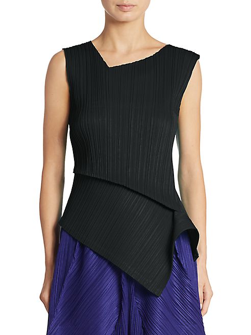 Pleats Please Issey Miyake - Short Ballet Top