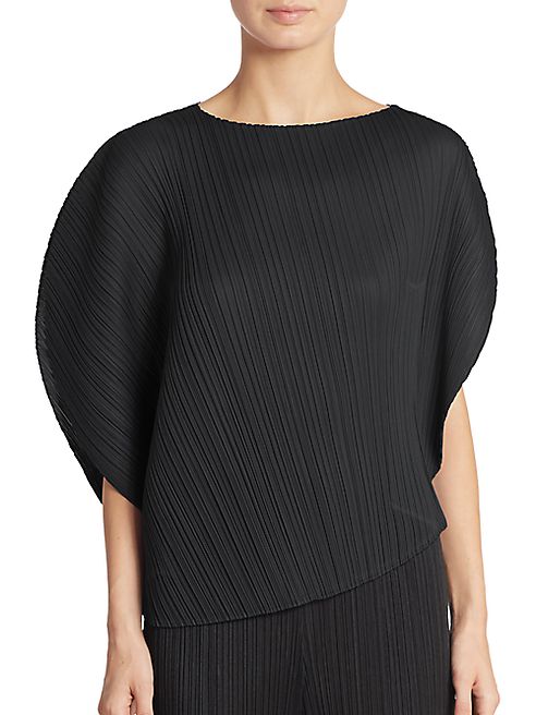 Pleats Please Issey Miyake - Short Circle Top