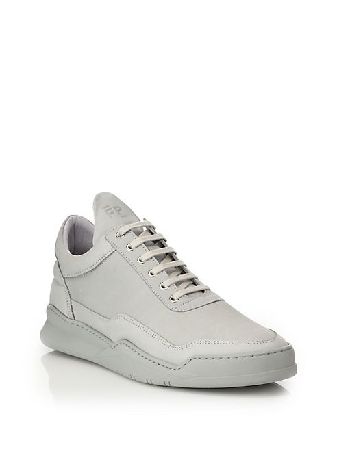 Filling Pieces - Slip-On Leather Sneakers