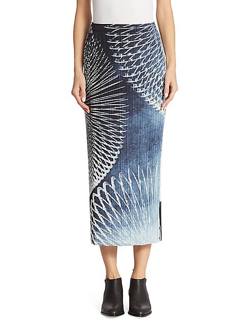 Pleats Please Issey Miyake - Motion Printed Skirt