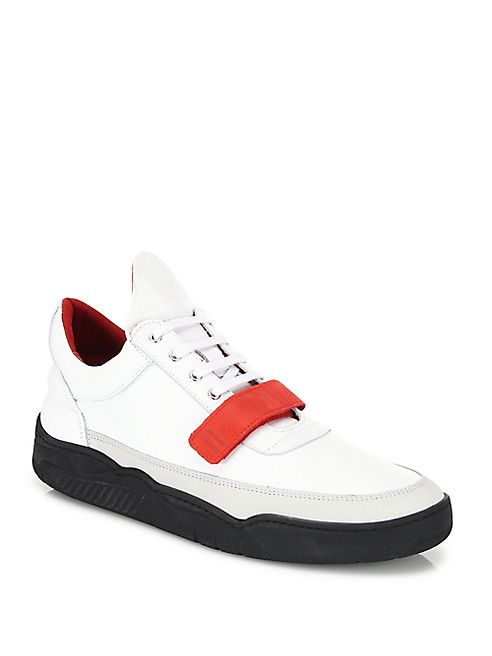 Filling Pieces - Colorblock Leather Sneakers