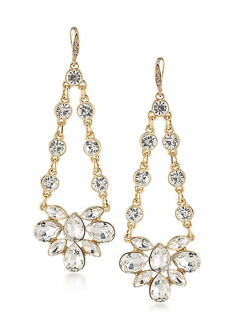 ABS by Allen Schwartz Jewelry - Crystal Chandelier Earrings