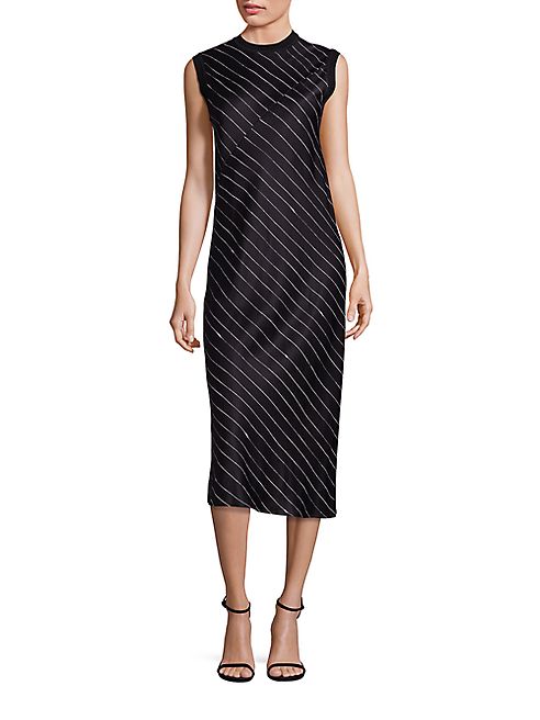 DKNY - Pinstripe Shift Dress