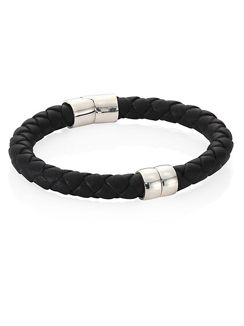 Bottega Veneta - Braided Rope Leather Bracelet