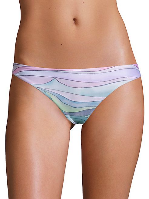 Mara Hoffman - Waves Low-Rise Bikini Bottom