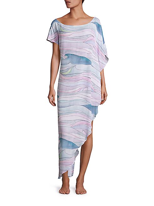 Mara Hoffman - Waves Crinkle Crepe Dashiki