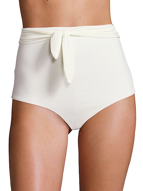 Mara Hoffman - Tie Front High Waist Bottom