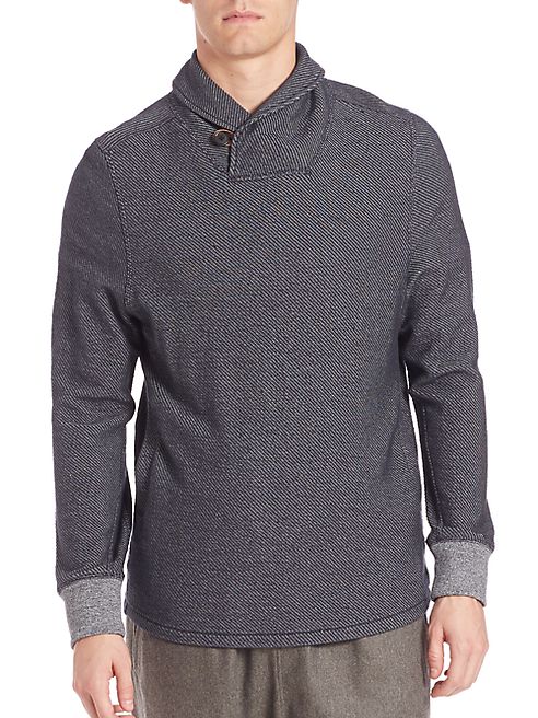 Billy Reid - Barnes Shawl Collar Sweater