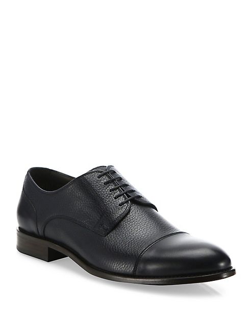 HUGO BOSS - Stockholm Derby Leather Shoes