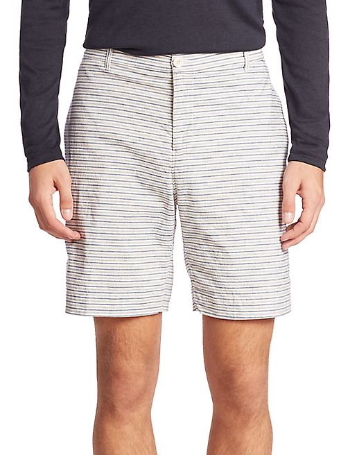 Billy Reid - Striped Bermuda Shorts