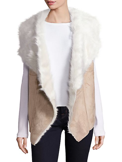 Design History - Faux Shearling Vest