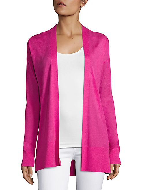 Saks Fifth Avenue Collection - Silk & Cashmere Open Cardigan