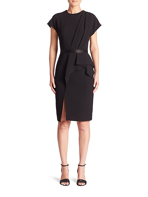 Alexander Wang - Belted Draped Pencil Dress