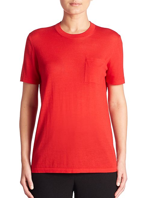 Alexander Wang - Merino Wool & Silk Tee