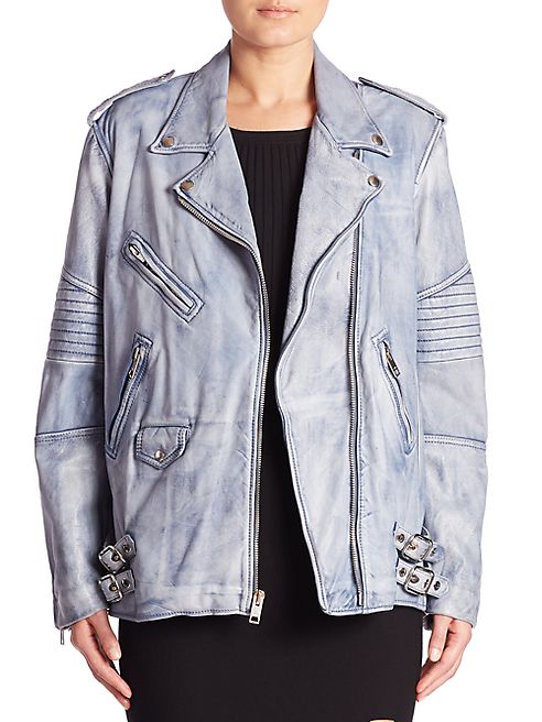 Alexander Wang - Classic Leather Biker Jacket