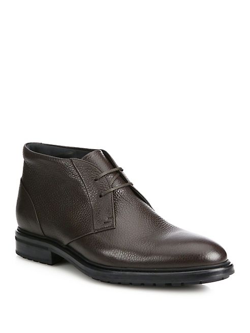 HUGO BOSS - Leather Chukka Boots