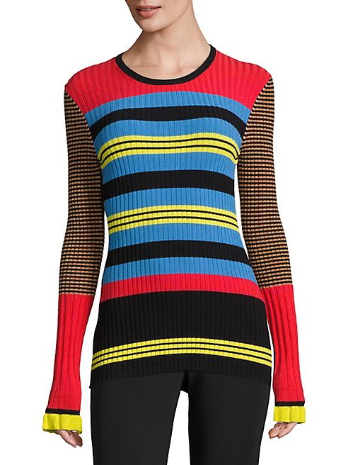 Opening Ceremony - Striped Roundneck Top