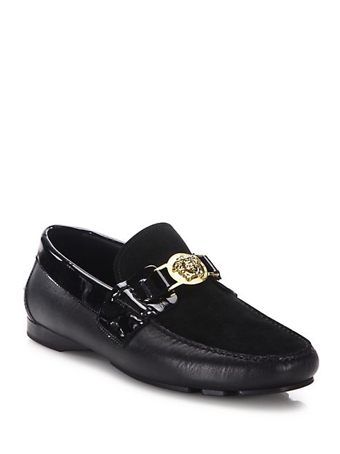 Versace - Medusa Leather Loafers