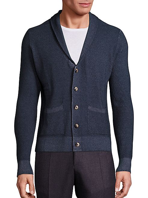 Eidos - Maglia Slim-Fit Wool Cardigan