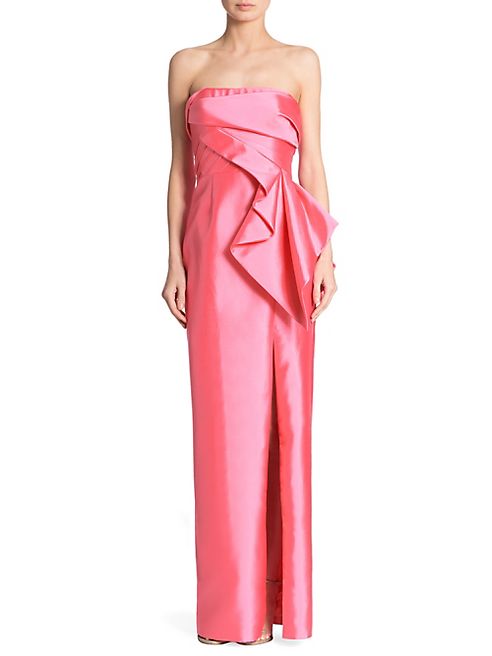 Rubin Singer - Draped Asymmetric Gown