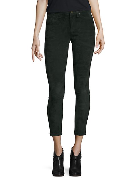 rag & bone/JEAN - Scarab Suede Skinny Pants