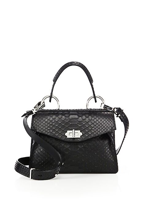 Proenza Schouler - Small Hava Python Top-Handle Satchel