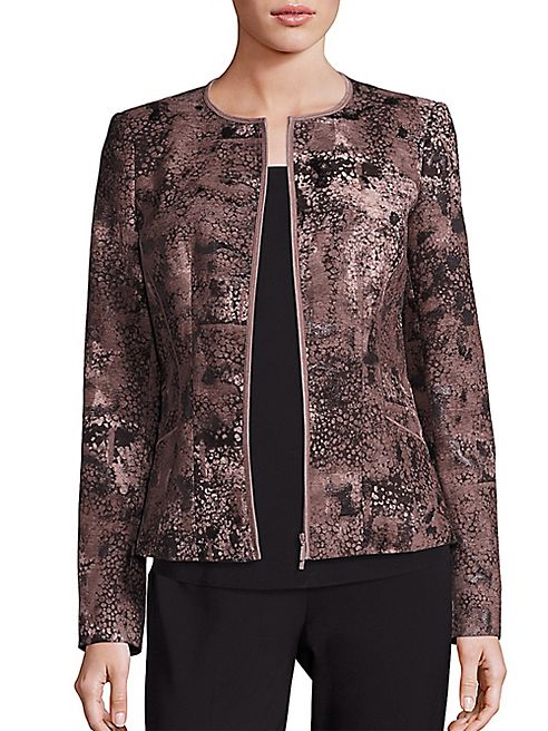 Lafayette 148 New York - Maris Essex Jacquard Jacket