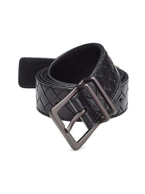 Bottega Veneta - Intrecciato Nappa Leather Belt