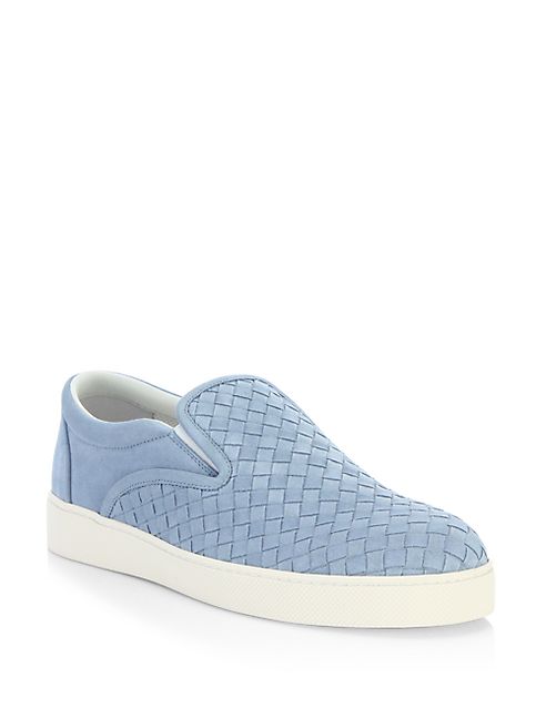 Bottega Veneta - Dodger International Suede Sneakers