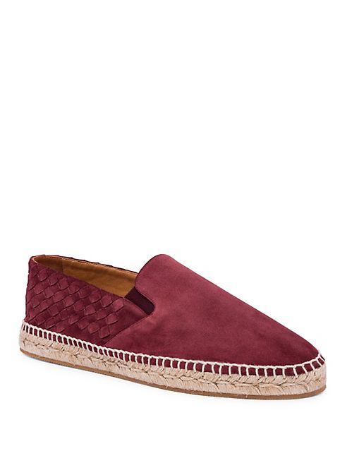 Bottega Veneta - Two-Textured Suede Espadrilles