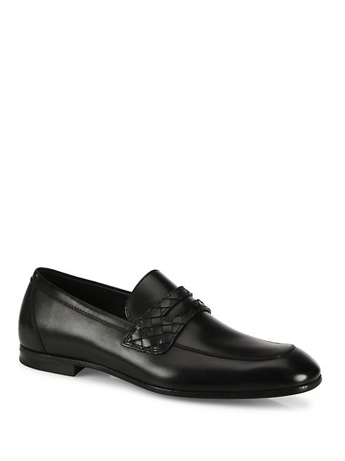 Bottega Veneta - Leather Penny Loafers