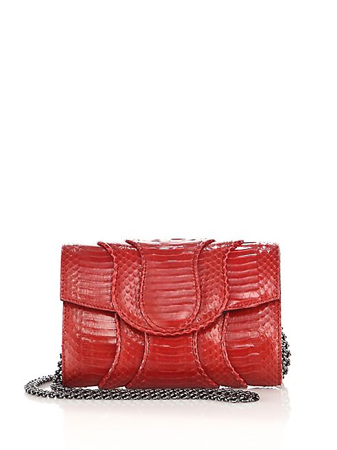 Khirma New York - Jolie Watersnake Chain Clutch