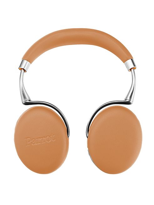 Parrot - Zik 3 Camel Leather-Grain and Wireless Charger