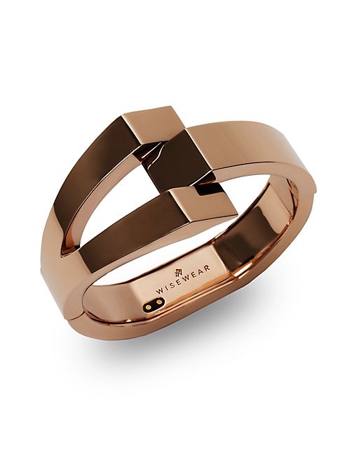 WiseWear - Calder Smart Bracelet/Rose Goldtone