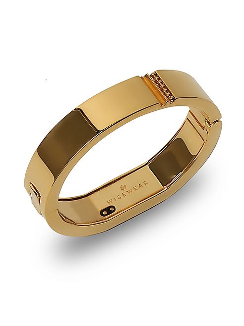 WiseWear - Kingston Smart Bracelet/Goldtone